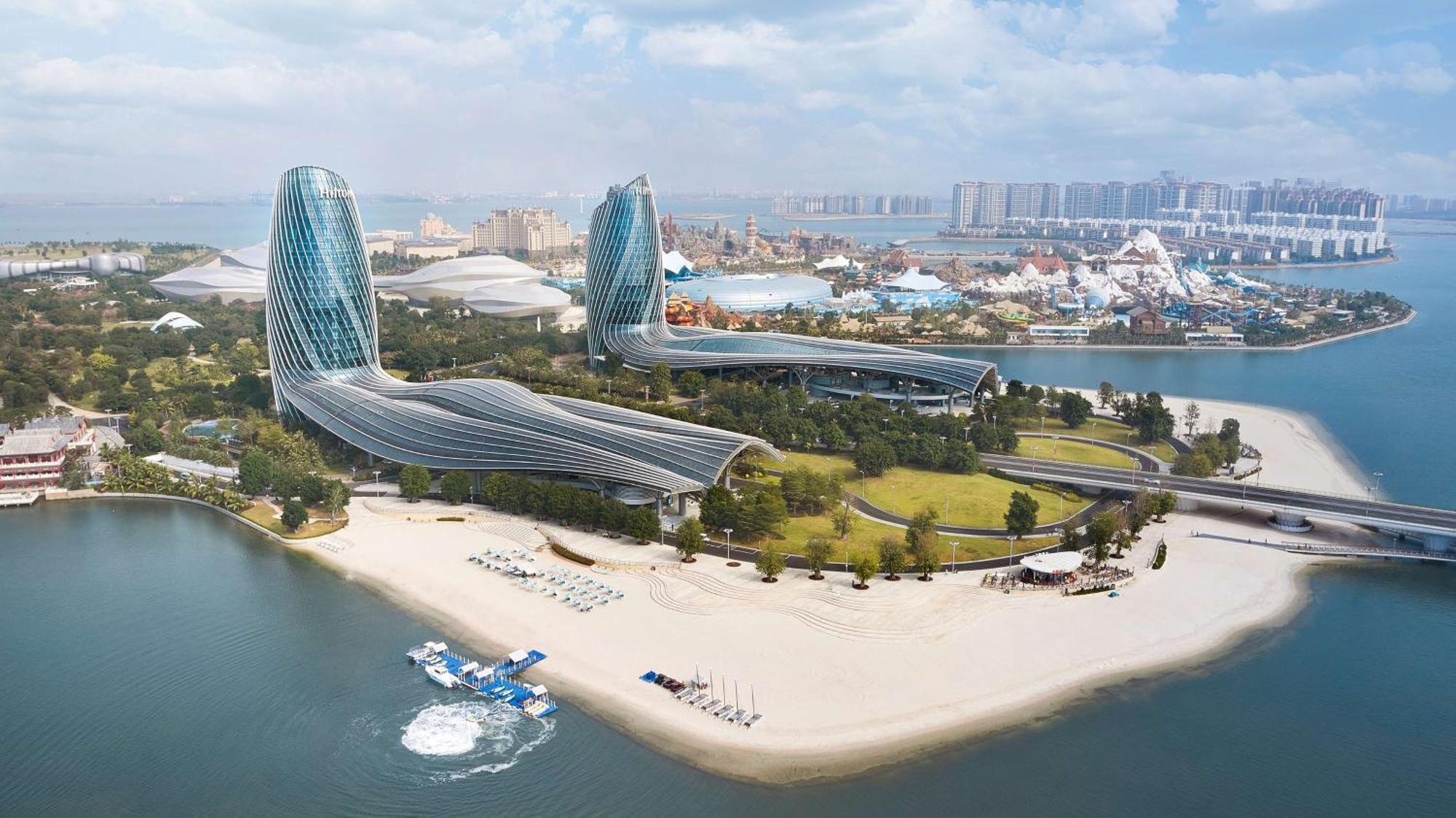 Hilton Hainan Ocean Flower Island Danzhou Exterior foto