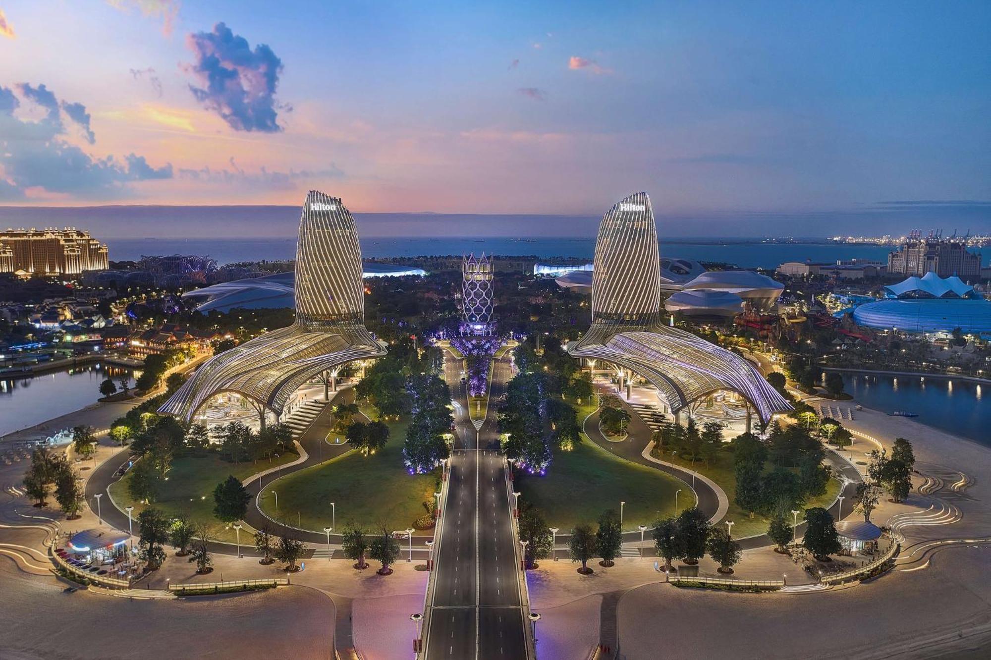 Hilton Hainan Ocean Flower Island Danzhou Exterior foto